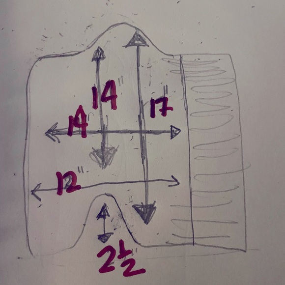 custom made brand new half chaps measurements in photos - Picture 3 of 7